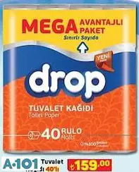 DROP TUVALET KAĞIDI • 40'LI